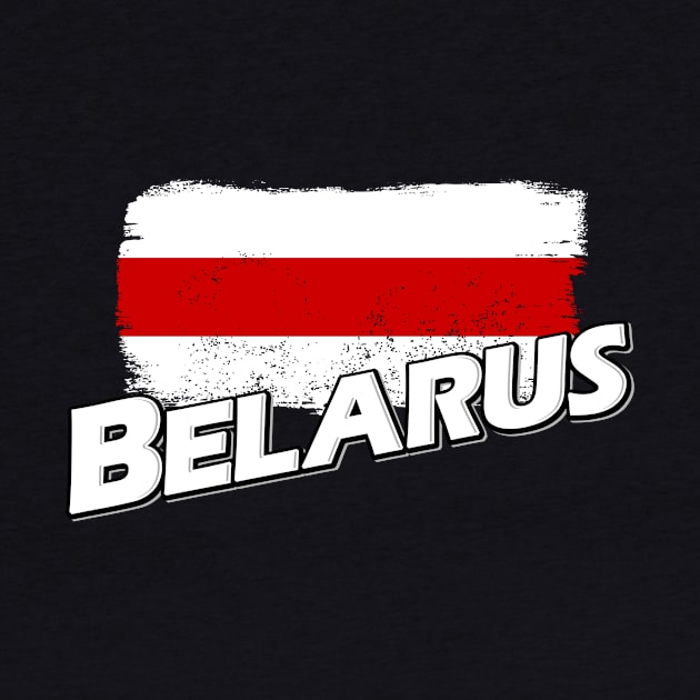 Belarus white-red-white flag by PVVD